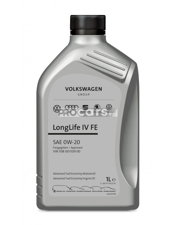 IN CURAND! Ulei motor OEM VW LL4 FE 0W20 1L (new 2020!)