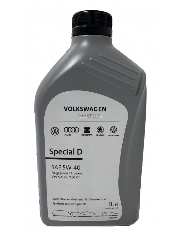Ulei motor VW  Special D (505.01) 5W40 1L (new 2020!)