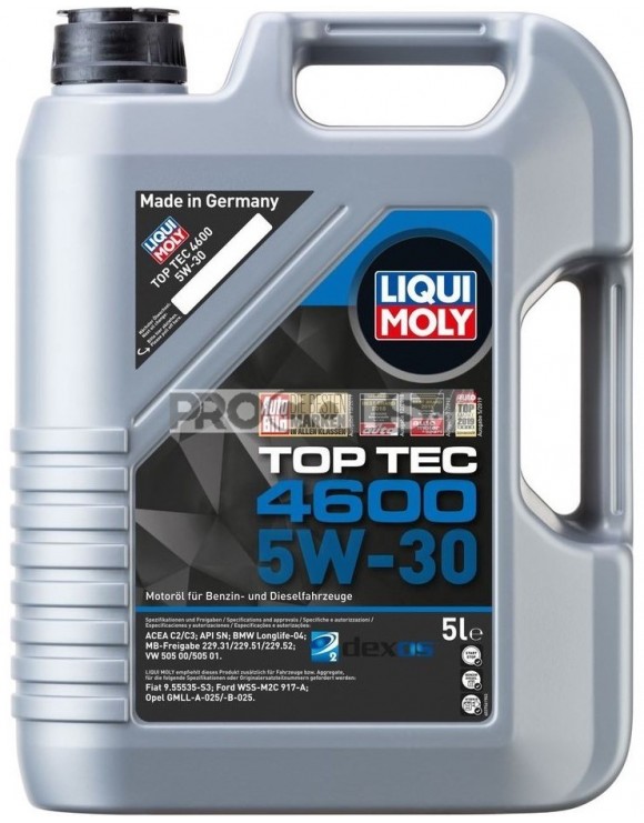Ulei motor Liqui Moly Top Tec 4600 5W30 5L