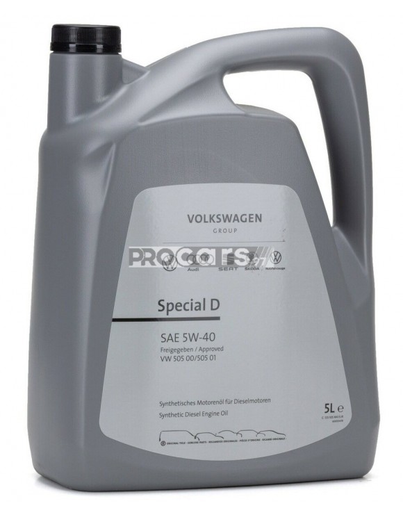 Ulei motor VW  Special D (505.01) 5W40 5L (new 2020!)