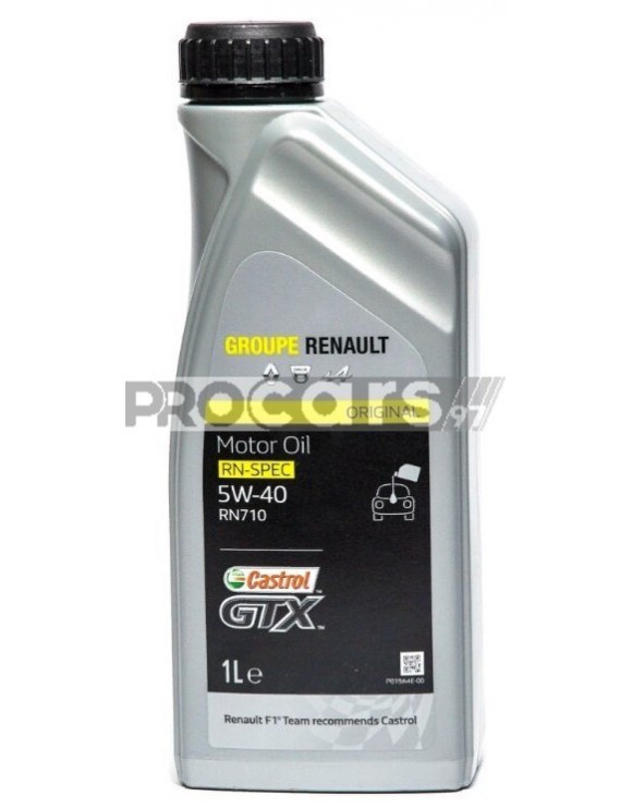 Ulei motor Renault - Castrol GTX RN710 5W40 1L