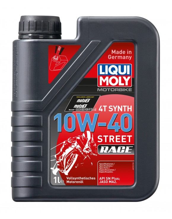 Ulei moto Liqui Moly Motorbike 4T 10W40 Street  Race 1L
