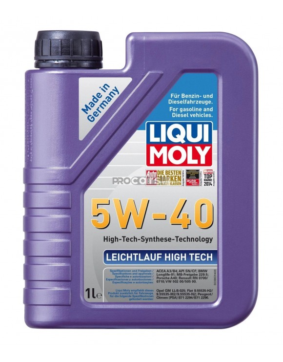 Ulei Motor Liqui Moly Leichtlauf High Tech 5W40 1L