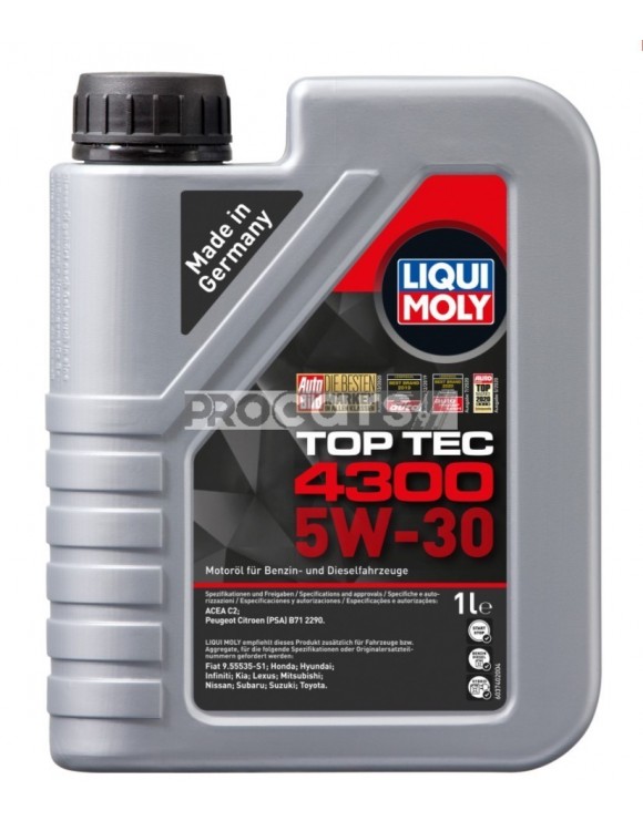 Ulei Motor Liqui Moly TOP TEC 4300 5W30 1L