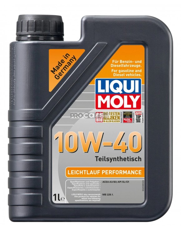 Ulei Motor Liqui Moly Leichtlauf Performance 10W40 1L