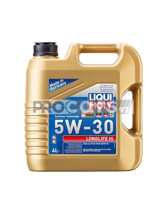 Ulei Motor Liqui Moly LONGLIFE III SAE 5W-30 4L