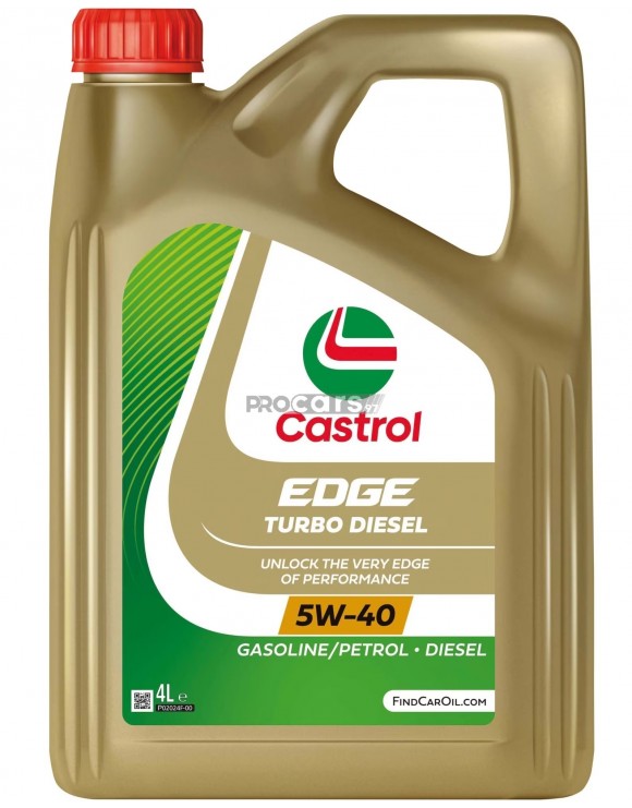 Ulei motor Castrol EDGE Turbo Diesel Titanium FST 5W40 4L