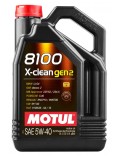 Ulei motor Motul 8100 X-clean gen2 5W40 5L