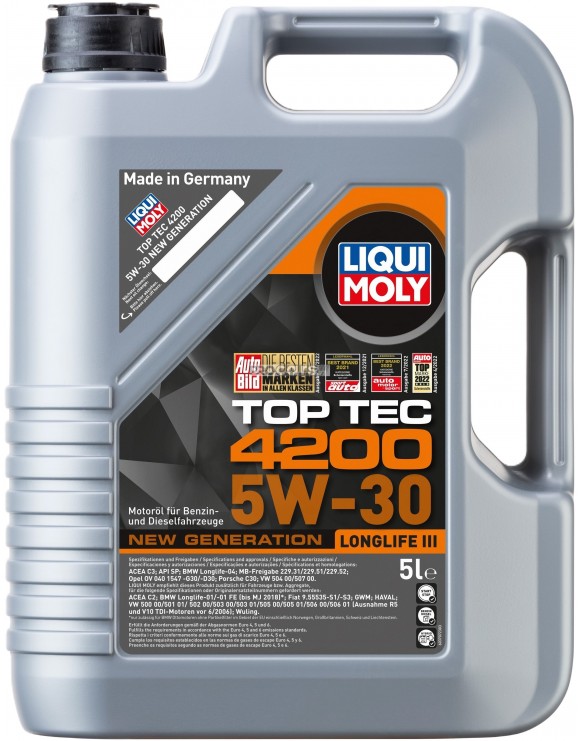 Ulei Motor Liqui Moly Top Tec 4200 5W30 5L