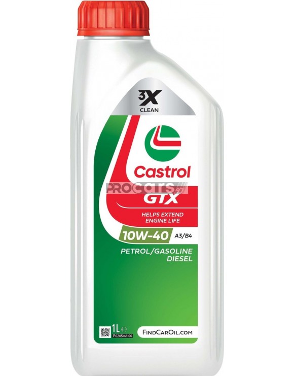 Ulei motor Castrol GTX 10W40 A3/B4 1L