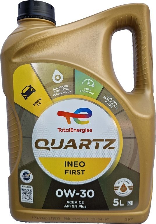 Ulei motor Total Quartz Ineo First, 0W30, 5L