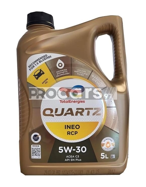 Ulei motor Total Quartz INEO RCP 5W-30 5L