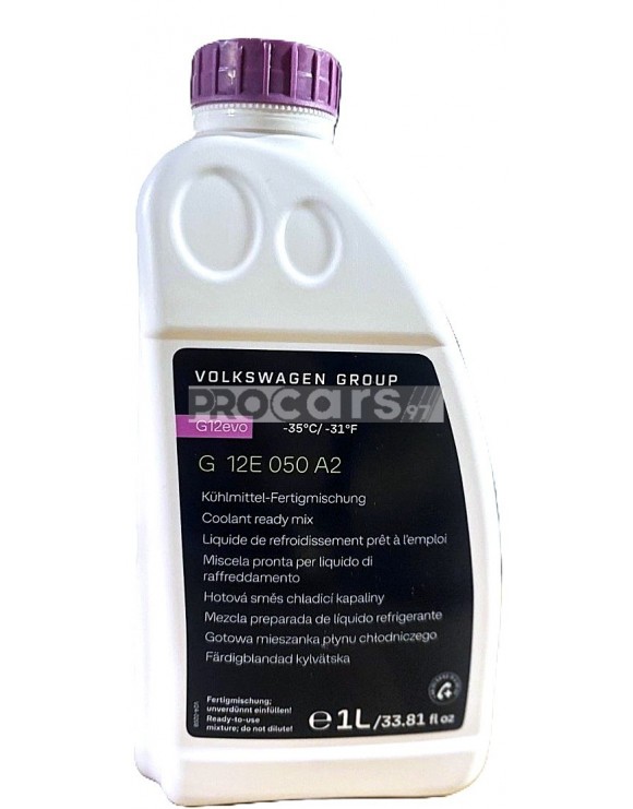 Antigel G12EVO original VW G12E050A2 1L (gata preparat la -35 grade)
