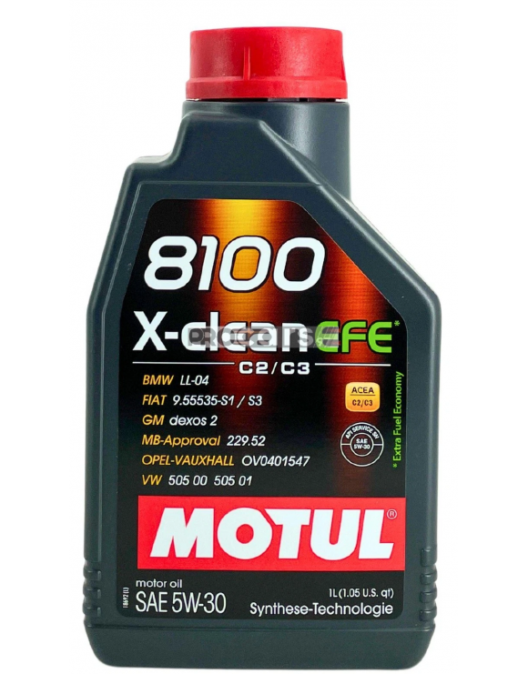 Ulei motor Motul 8100 X-clean EFE 5W30 1L