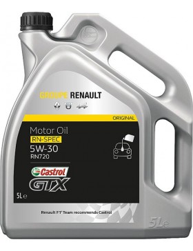 Ulei motor Renault - Castrol GTX RN720 5W30 5L
