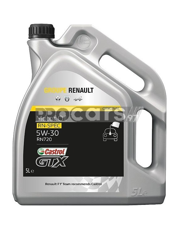Ulei motor Renault - Castrol GTX RN720 5W30 5L