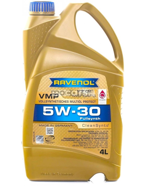 Ulei motor Ravenol VMP USVO 5W30 4L