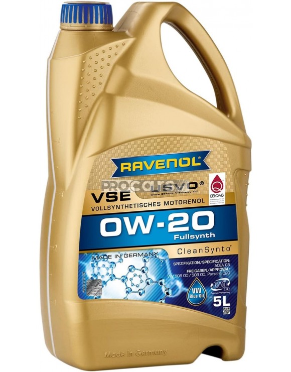 Ulei motor Ravenol VSE USVO 0W20 5L
