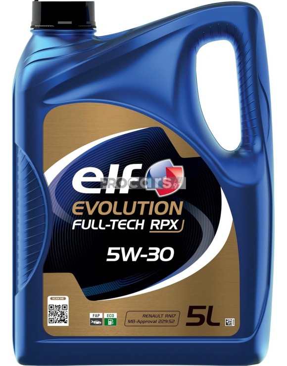 Ulei motor Elf Evolution Fulltech RPX 5W30 5L (RN17)