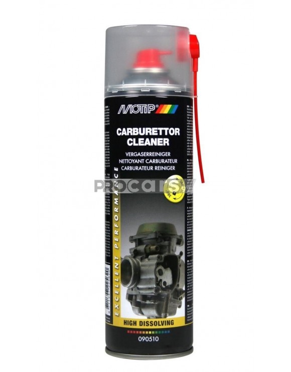 Soluţie pentru curăţarea carburatorului Motip, 500 ml