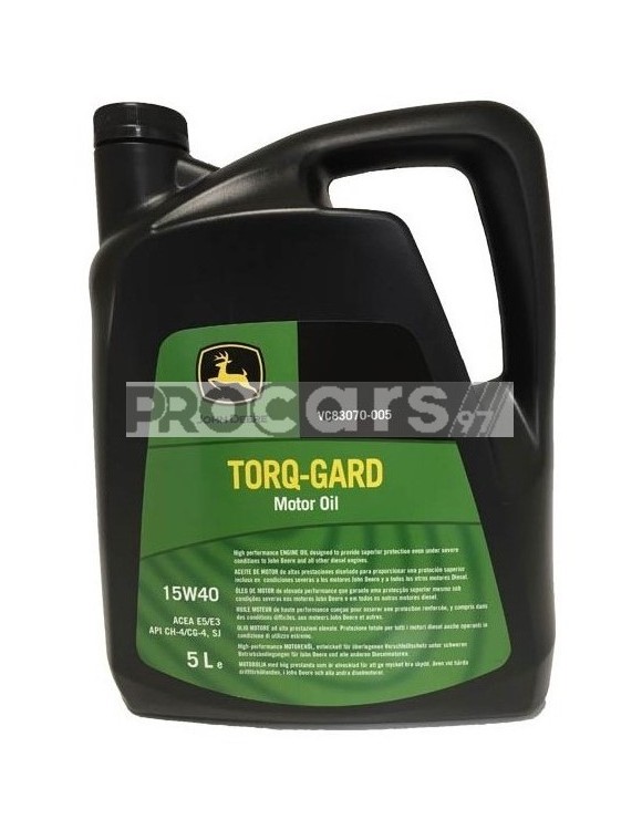 Ulei motor John Deere Torq Gard 15W-40 E5 5L