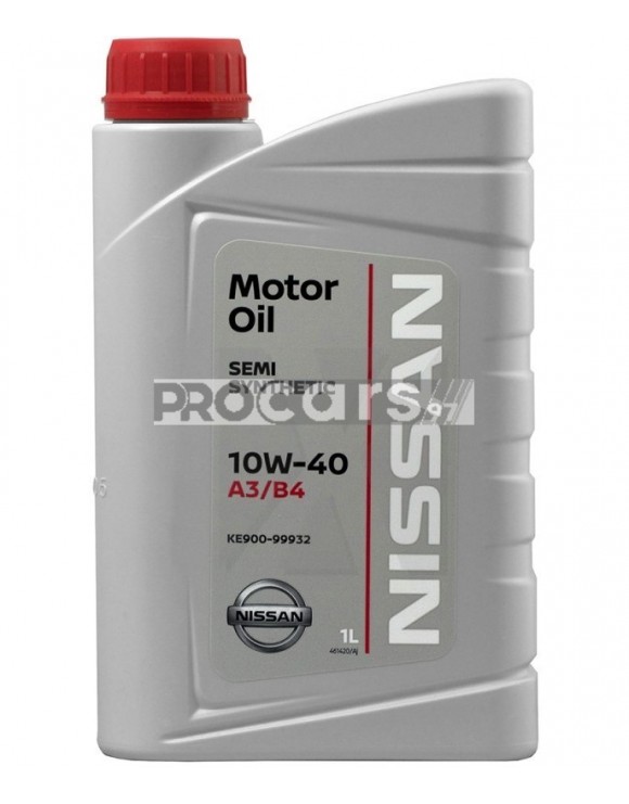 Ulei motor NISSAN Original Oil A3/B4 10W40 1L