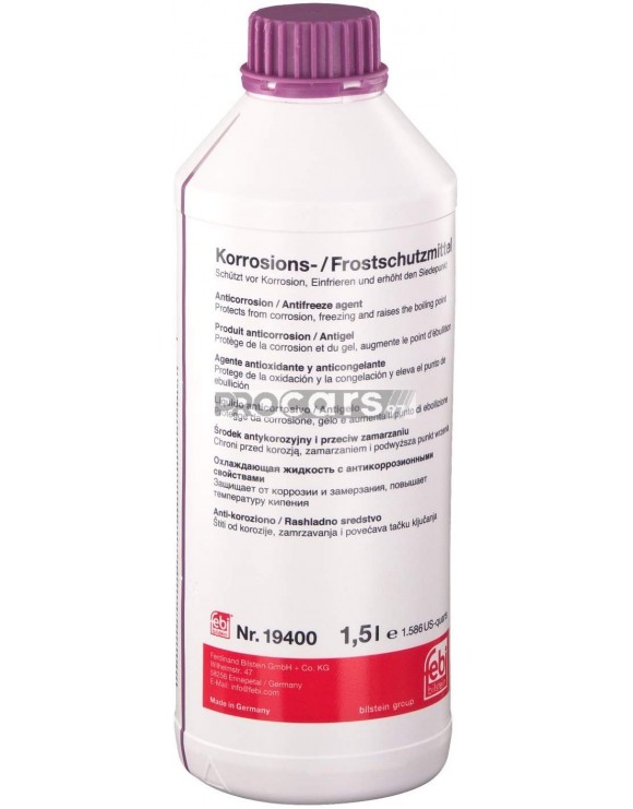 Antigel concentrat mov G12+ FEBI 1,5L